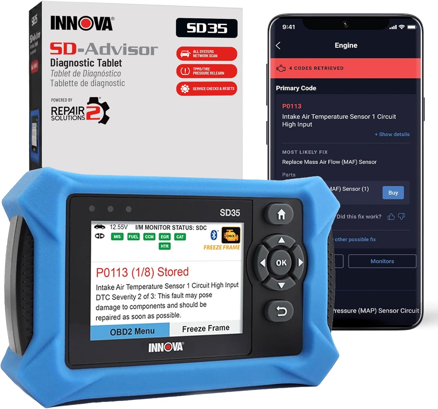 Innova SD35 OBD2 Scanner