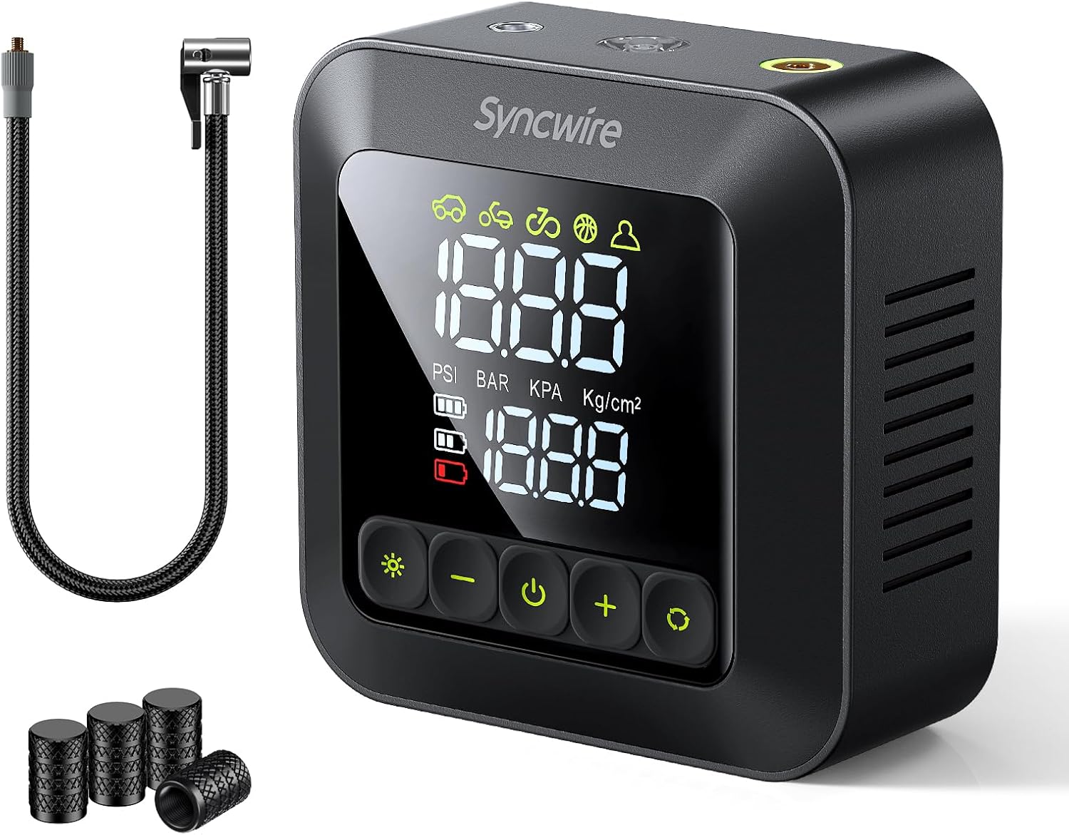 Syncwire Tire Inflator Portable Air Compressor 150PSI