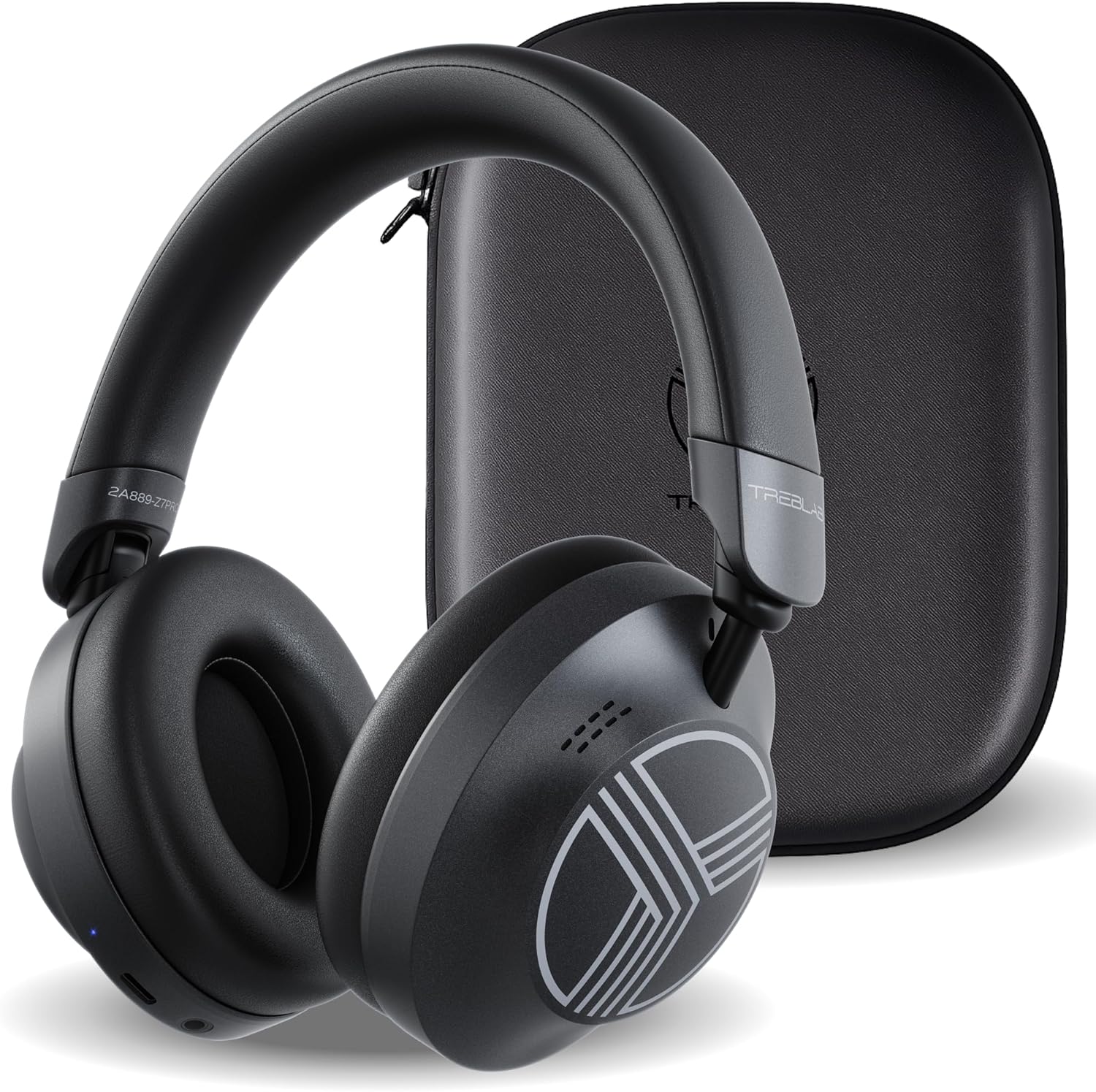 TREBLAB Z7-Pro Wireless Noise Cancelling Headphones with Hybrid ANC
