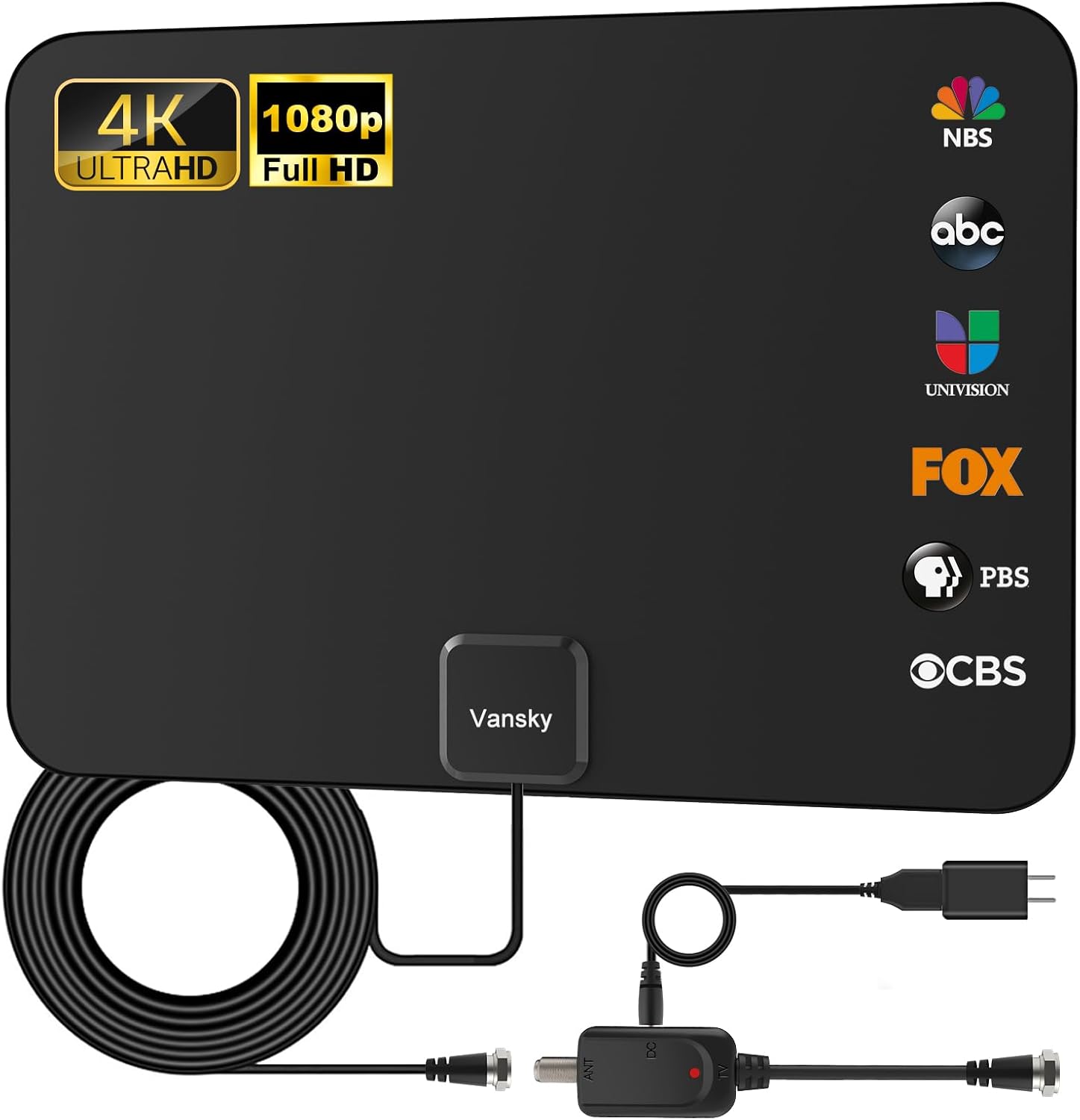 2026 Vansky Digital Amplified Indoor HDTV Antenna