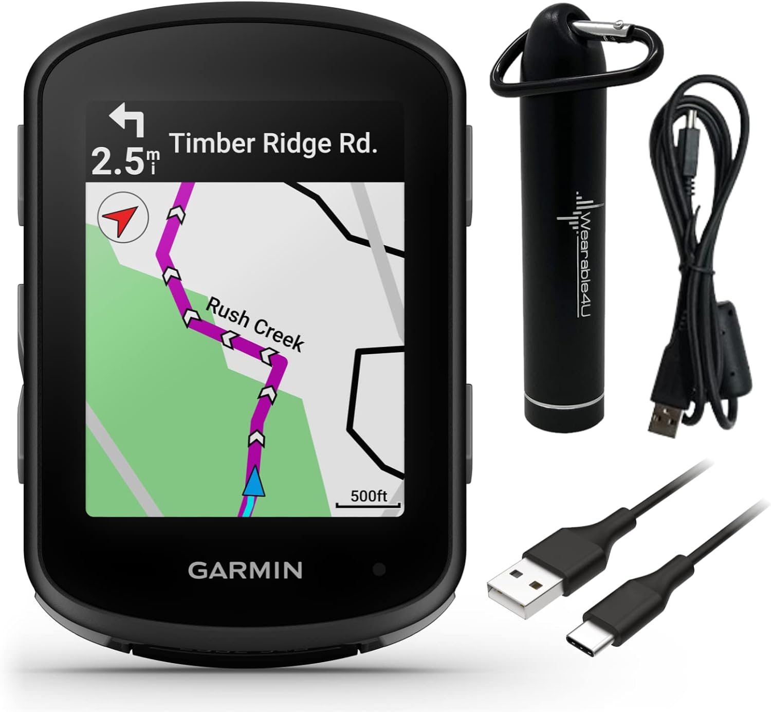 Garmin Edge 540 GPS Cycling Computer with Advanced Navigation & E-Bank Bundle