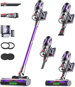 90-Min Cordless Stick Vacuum Cleaner