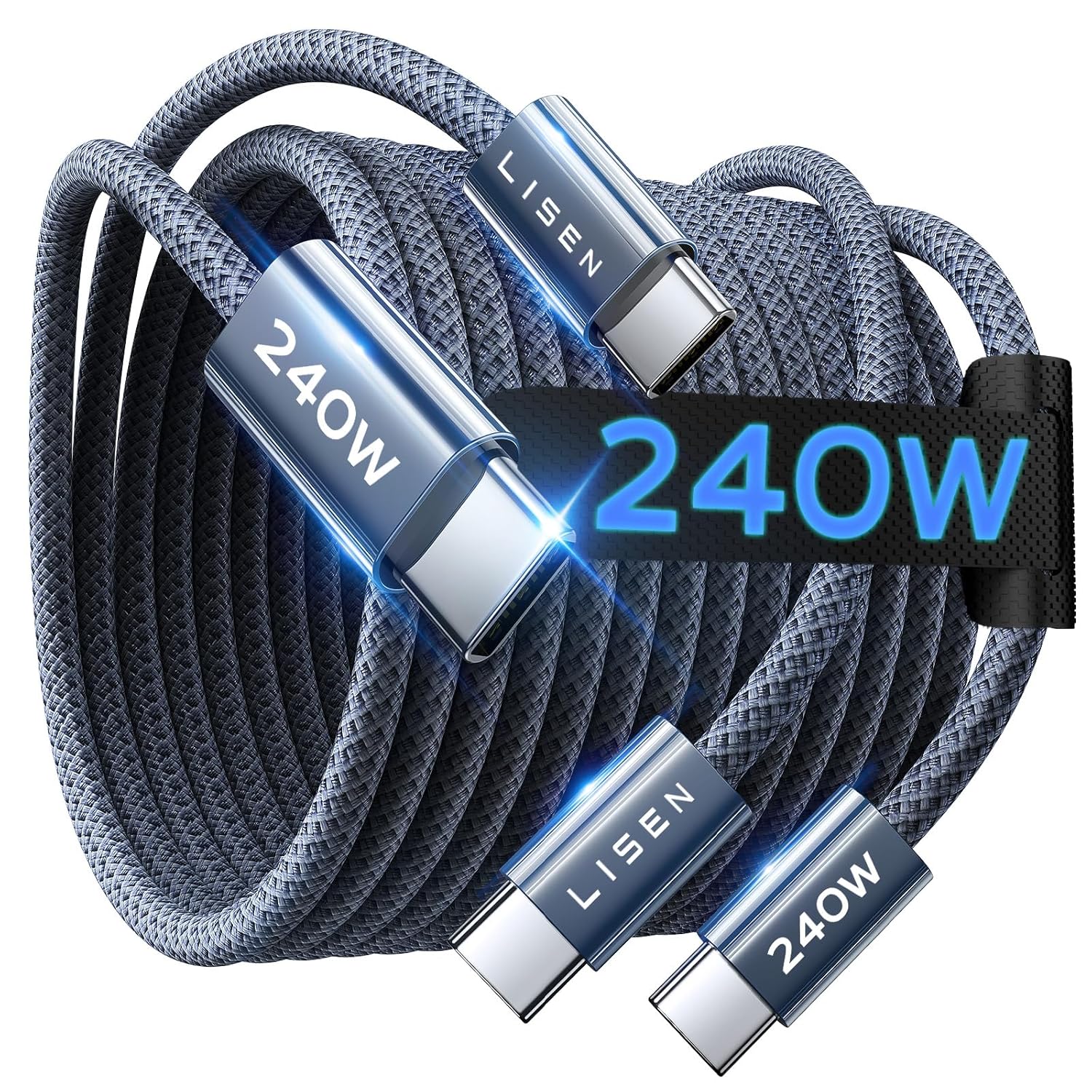 LISEN USB-C to USB-C Cable 240W Fast Charging