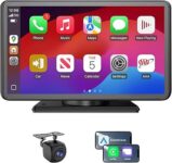 FUNAURORE Portable Apple Carplay/Android Auto Screen