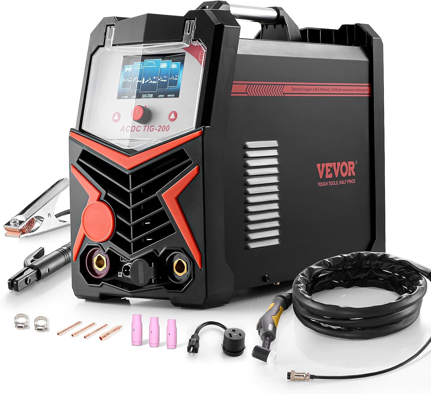 200A 6-in-1 Aluminum TIG Welder