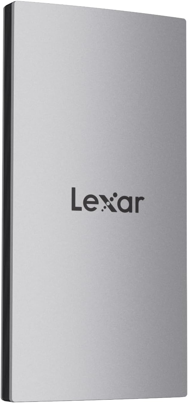Lexar ES3 1TB Portable SSD with 1050MB/s Speed, USB 3.2 Gen2 External Drive