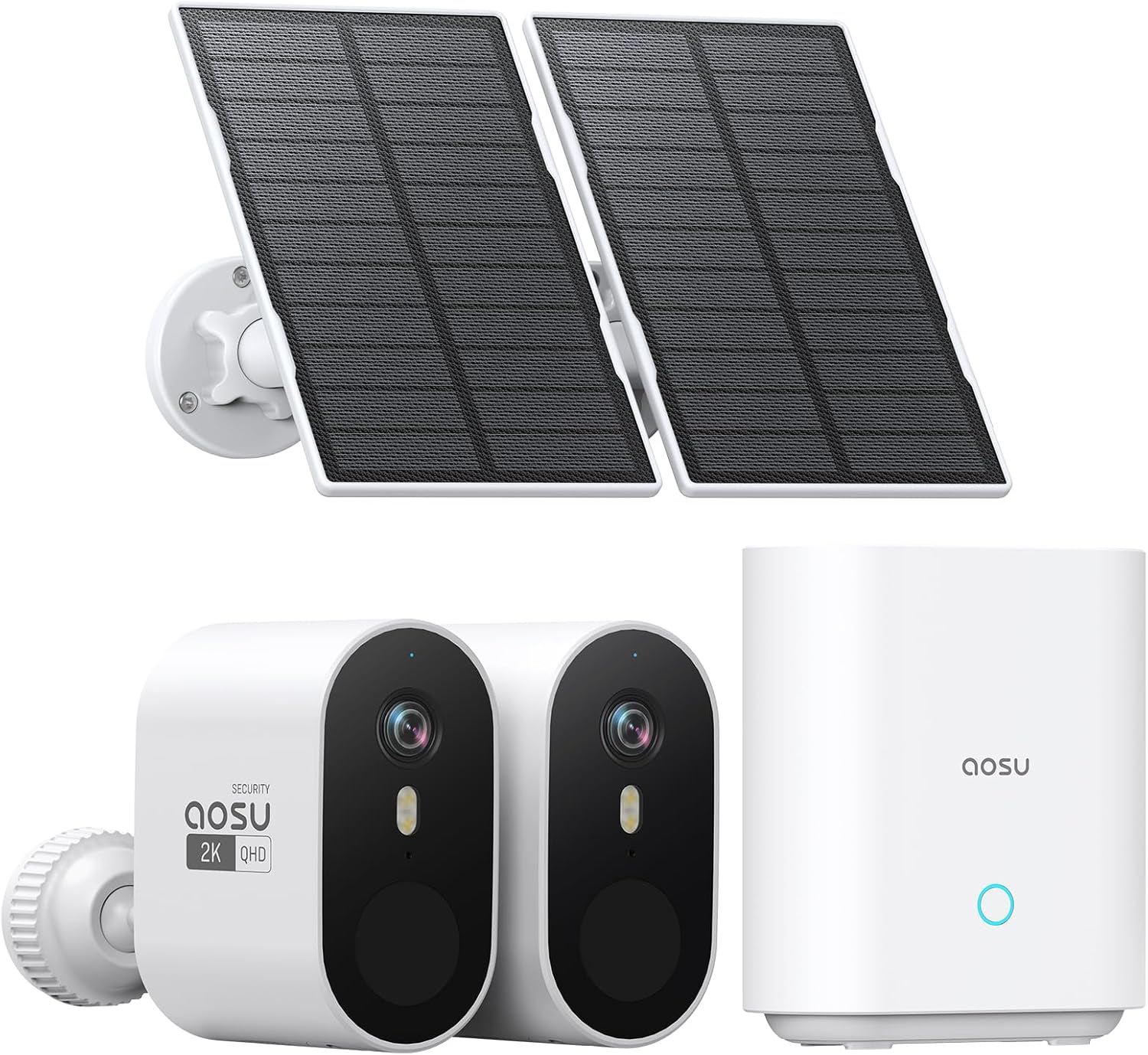 aosu Solar Wireless Outdoor Security Camera System