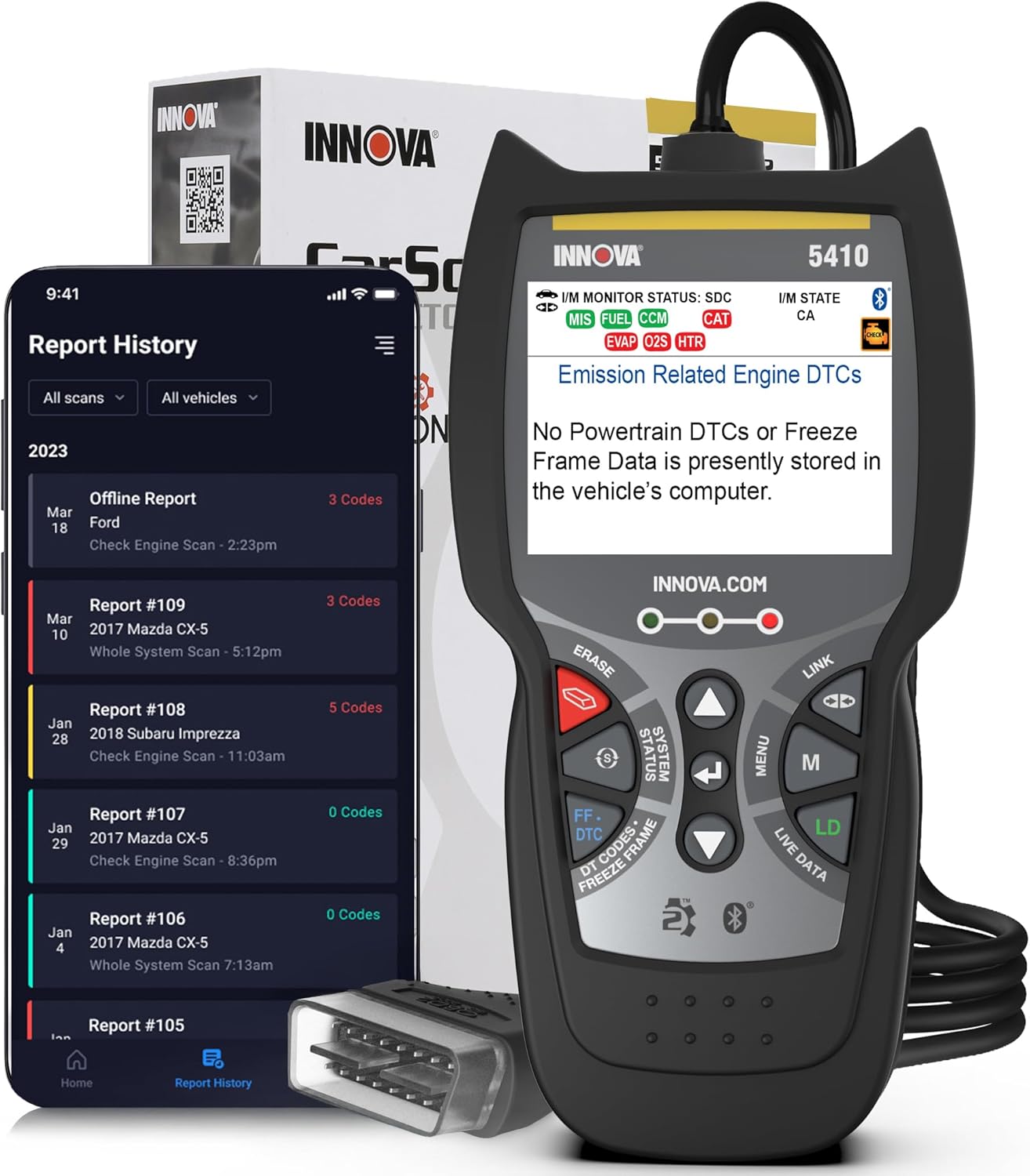 Innova 5410 All-System OBD2 Scanner