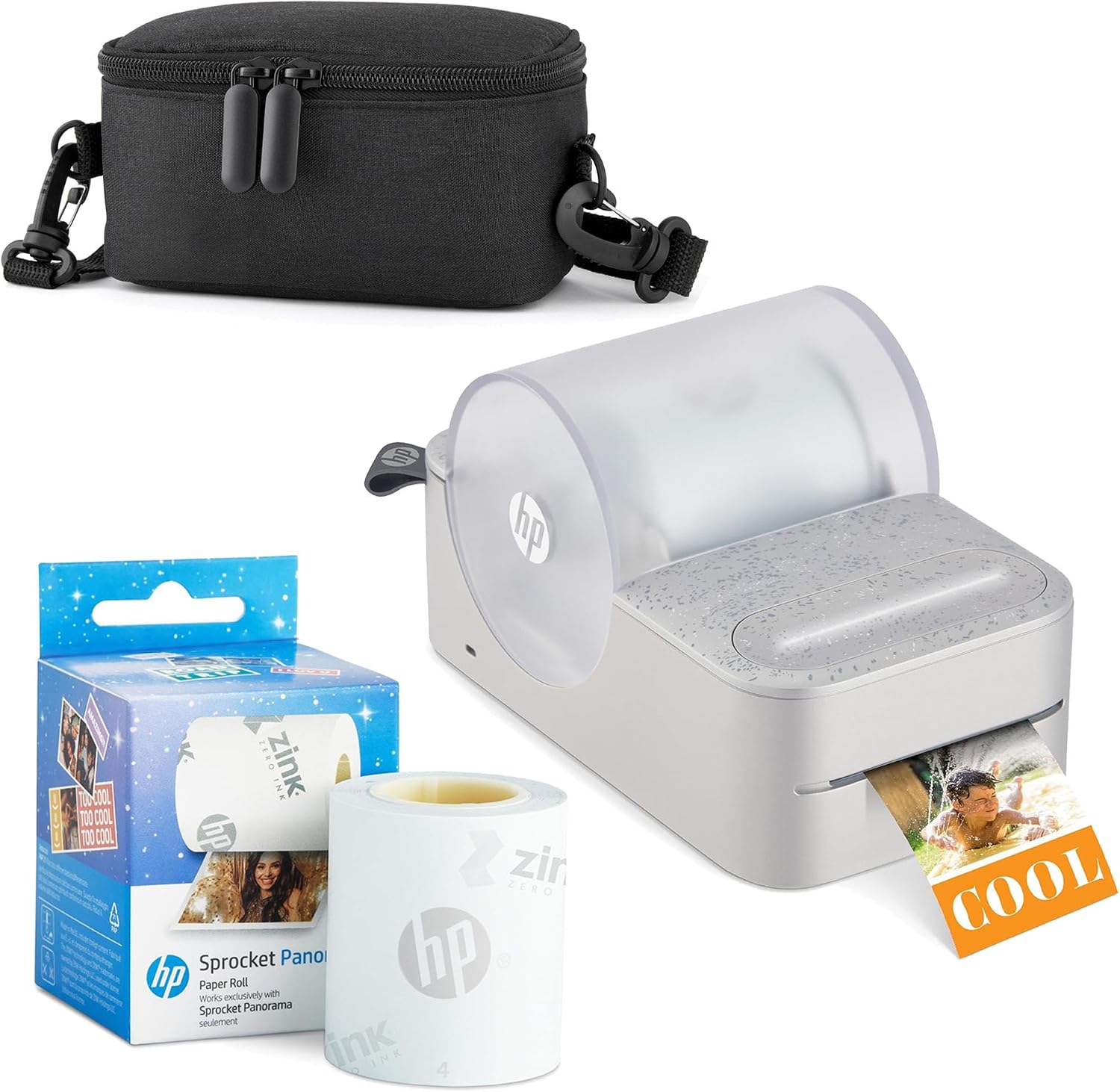 HP Sprocket Panorama Portable Color Printer