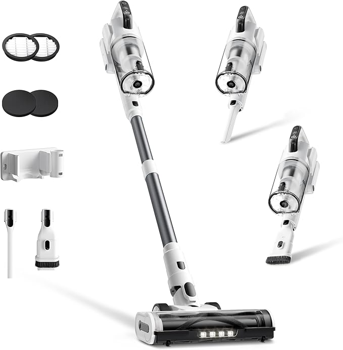 650W 55KPa Cordless Stick Vacuum Cleaner
