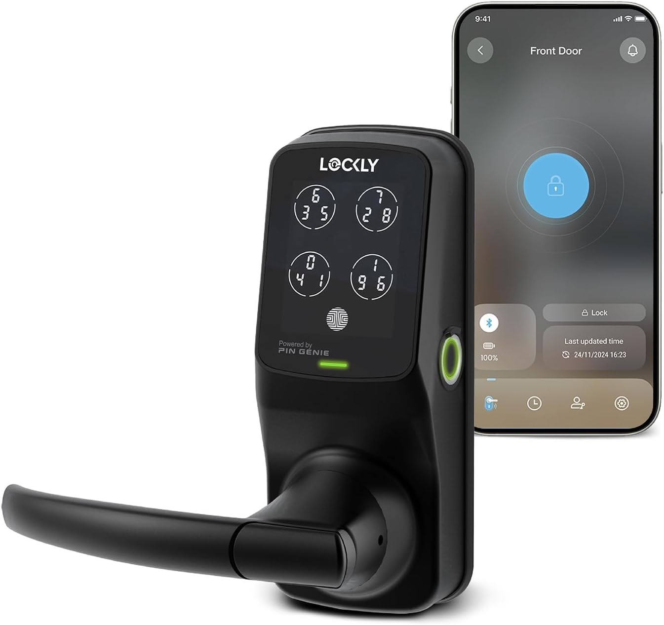 Lockly Secure Plus Bluetooth Smart Door Lock