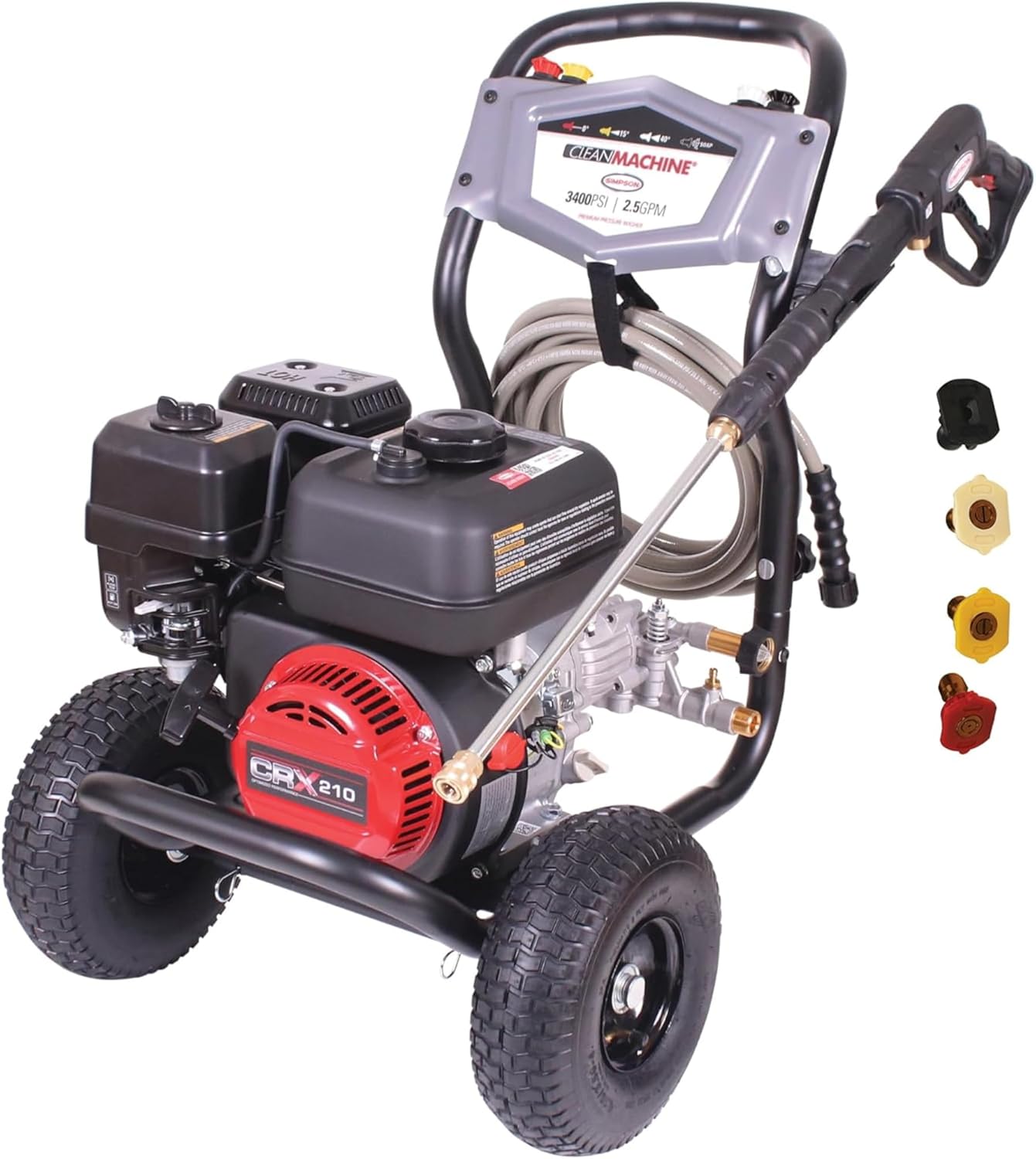 SIMPSON Cleaning CM61083 Clean Machine 3400 PSI Gas Pressure Washer