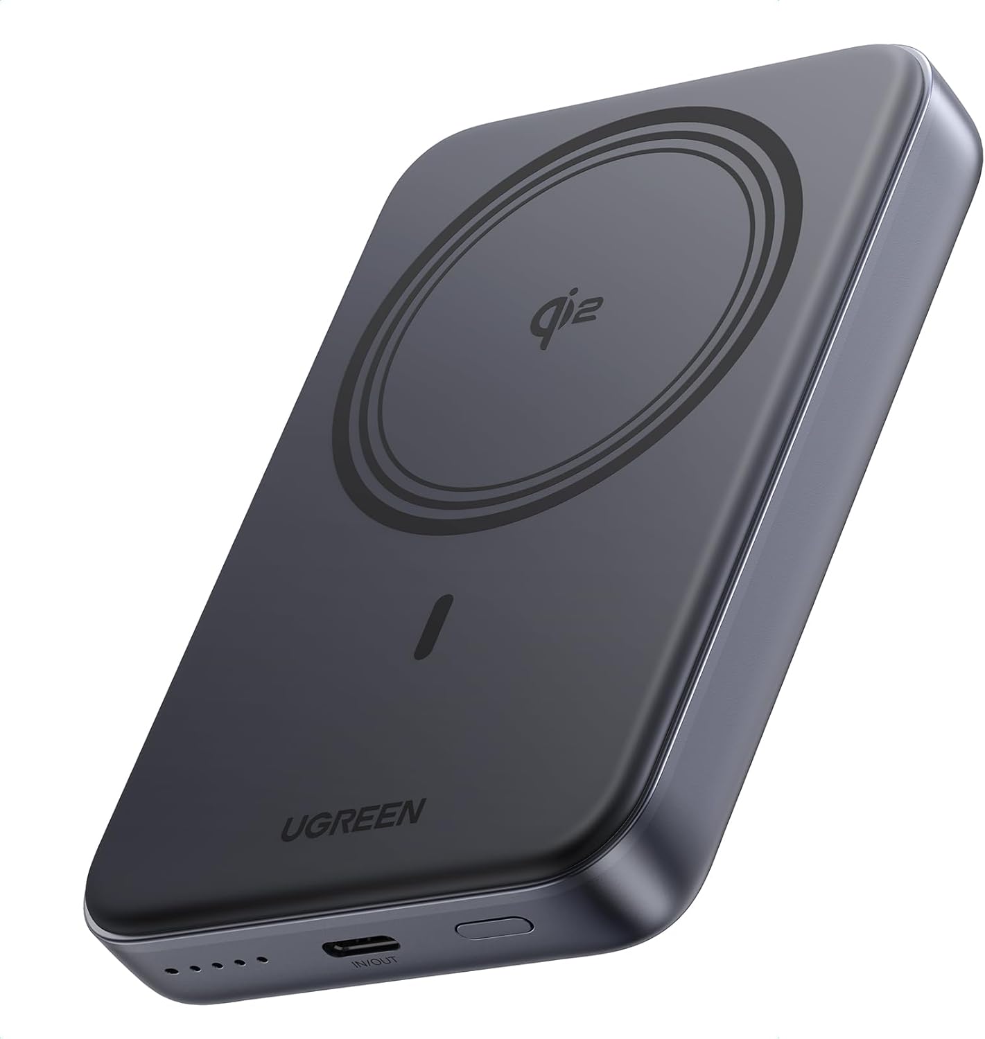UGREEN 10000mAh Magnetic Power Bank – Qi2 15W Wireless Portable Charger