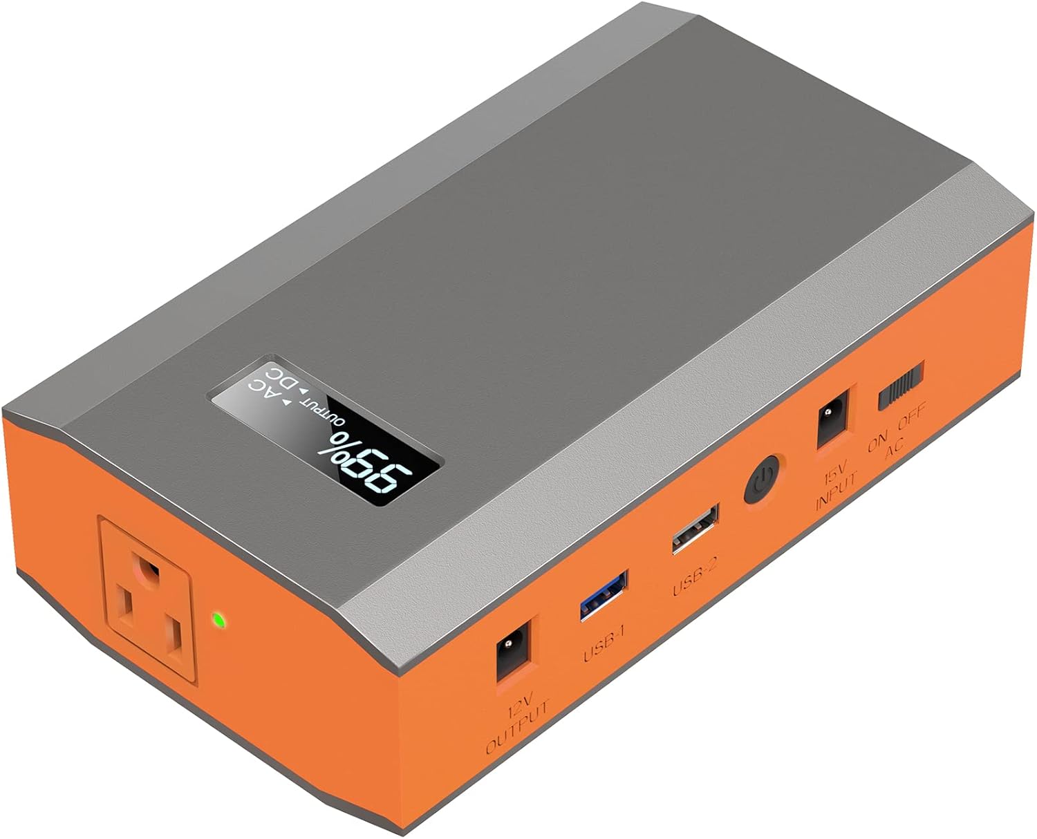 ZeroKor 23400mAh Portable Power Bank with AC Outlet – 65W Laptop Charger
