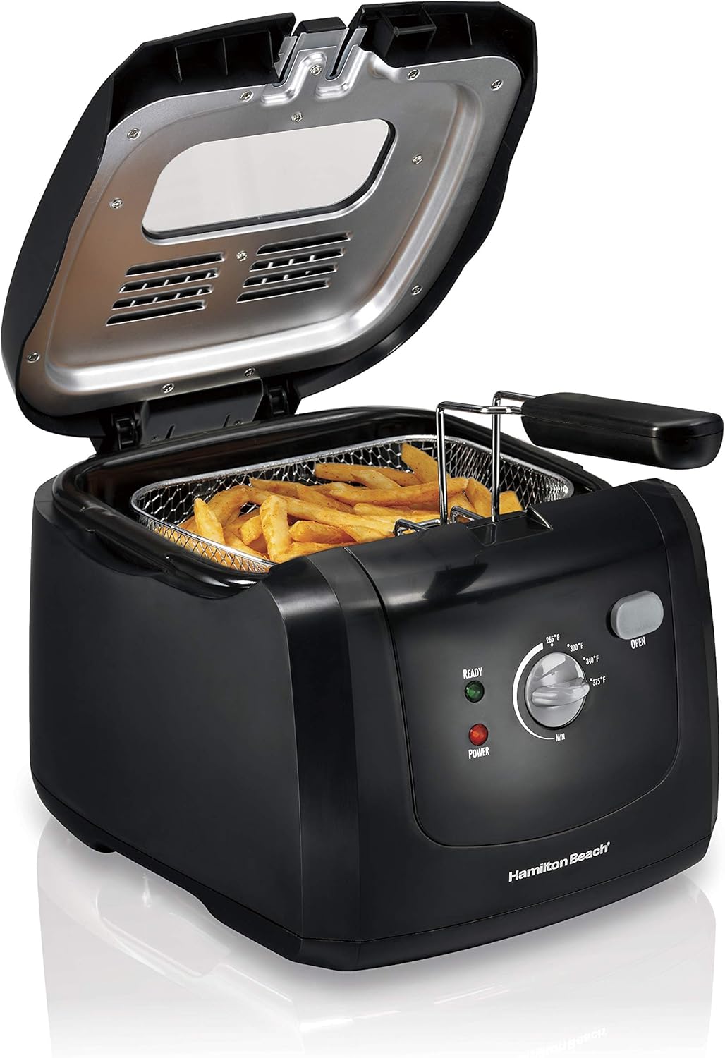Beach Cool Touch Electric Deep Fryer – 2L Oil Capacity Fryer