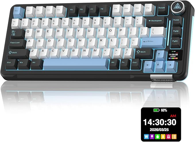 SOLAKAKA A75 Pro Wireless Gaming Keyboard