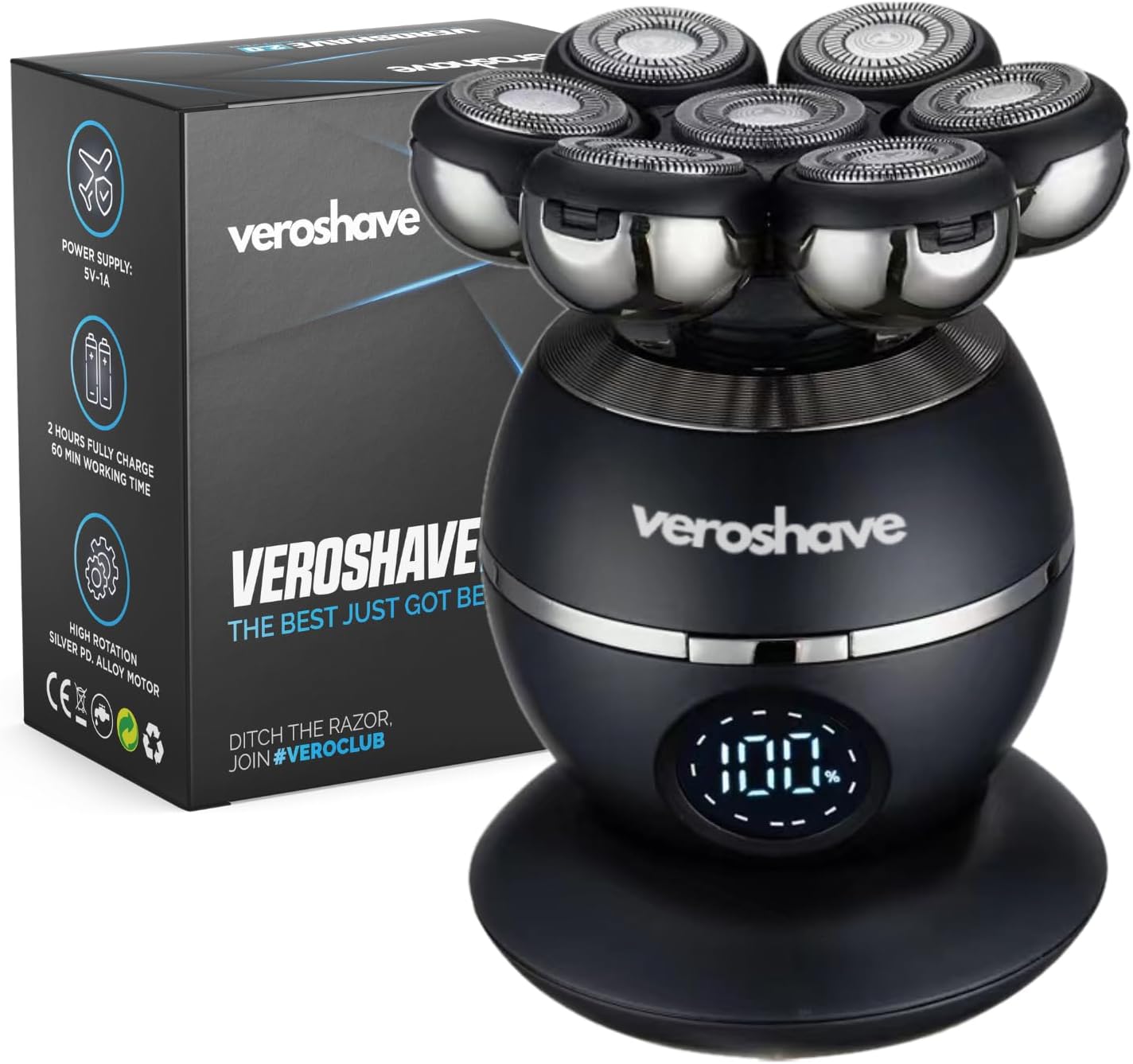 Head Shavers for Bald Men: 7D Floating Electric Razor