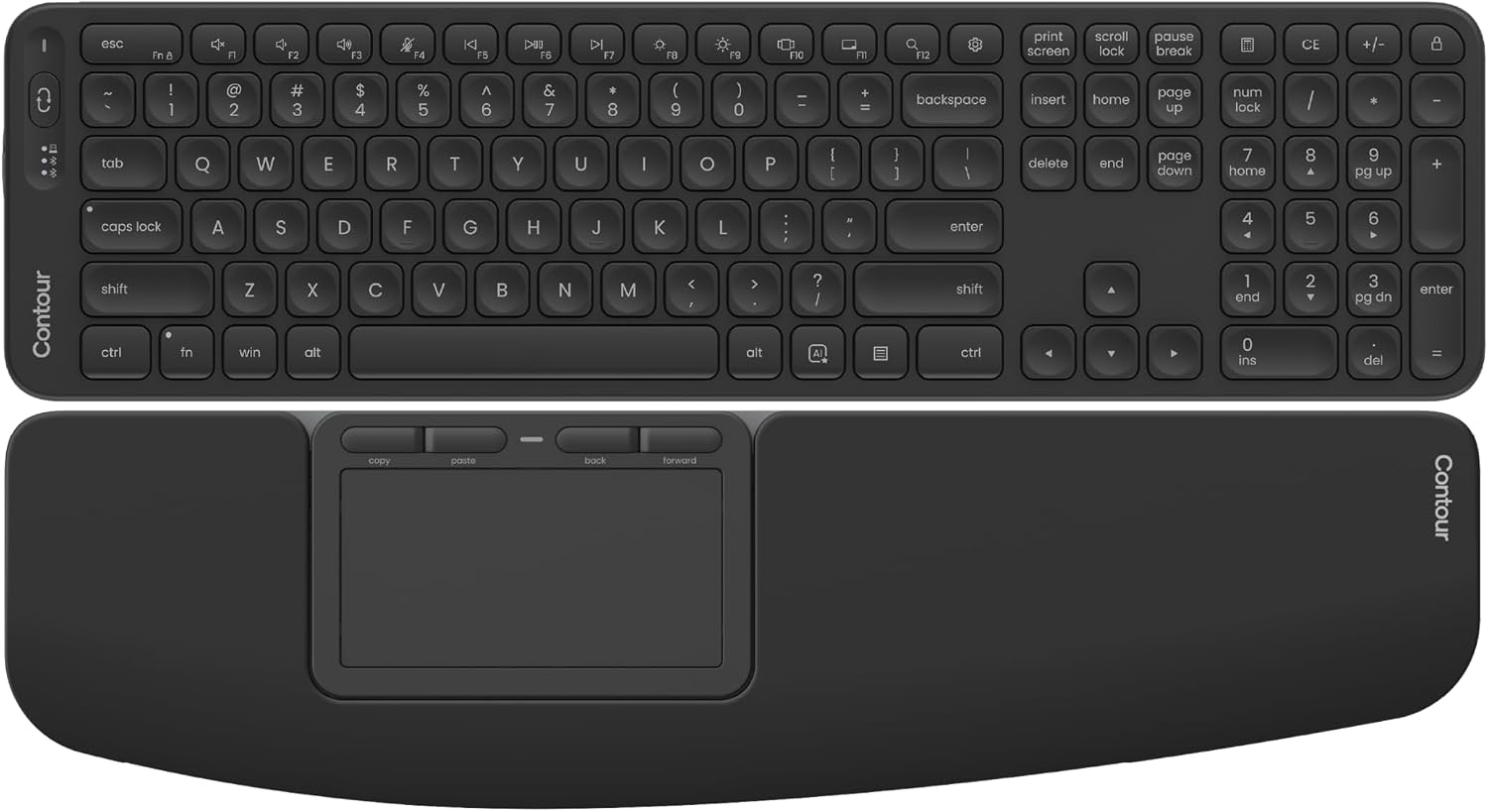Contour Ergonomic Touchpad & Keyboard Bundle
