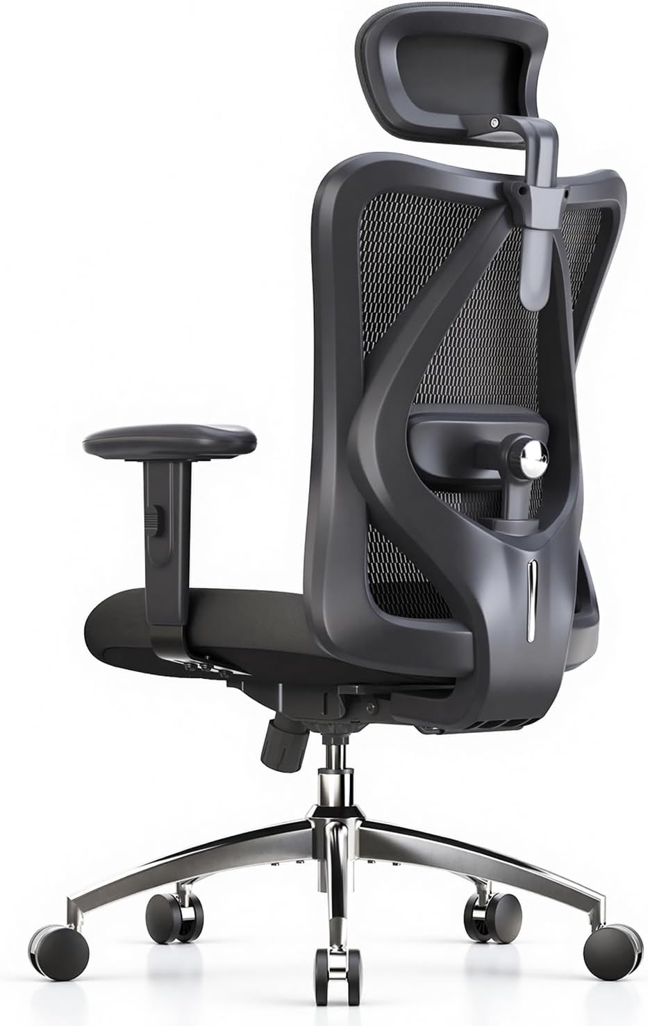 SIHOO M18 Ergonomic Office Chair with Adjustable Headrest, Lumbar Support & 2D Armrests