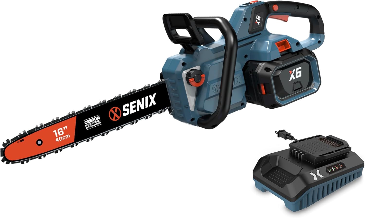 SENIX 60V 16" Battery Chainsaw