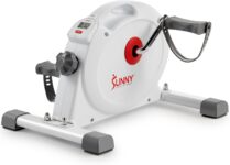 Sunny Health & Fitness Smart Exercise Bike, Under Desk Mini Arm/Leg Pedal Exerciser