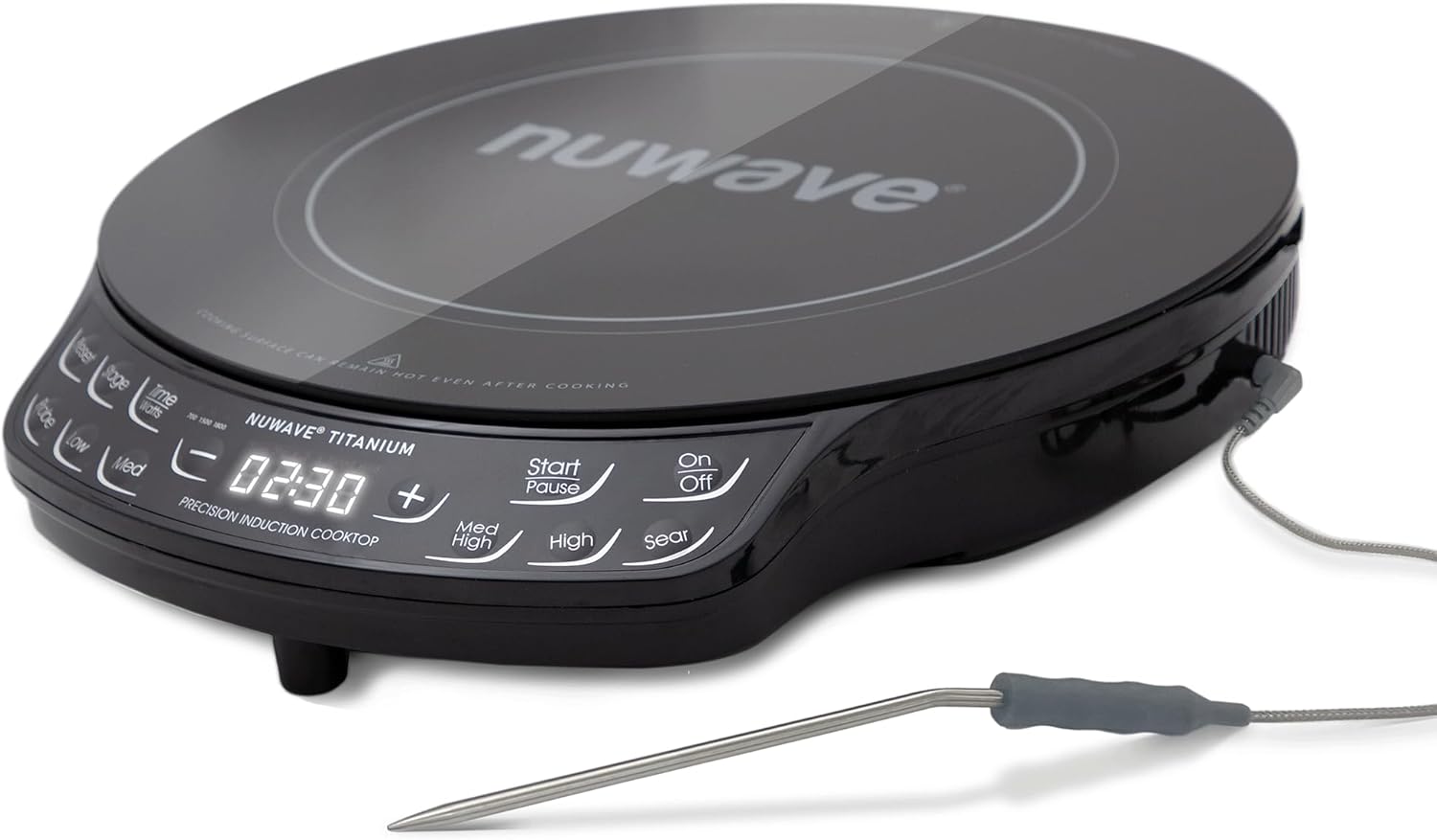 Nuwave Upgraded Induction Cooktop with Digital Temp Probe