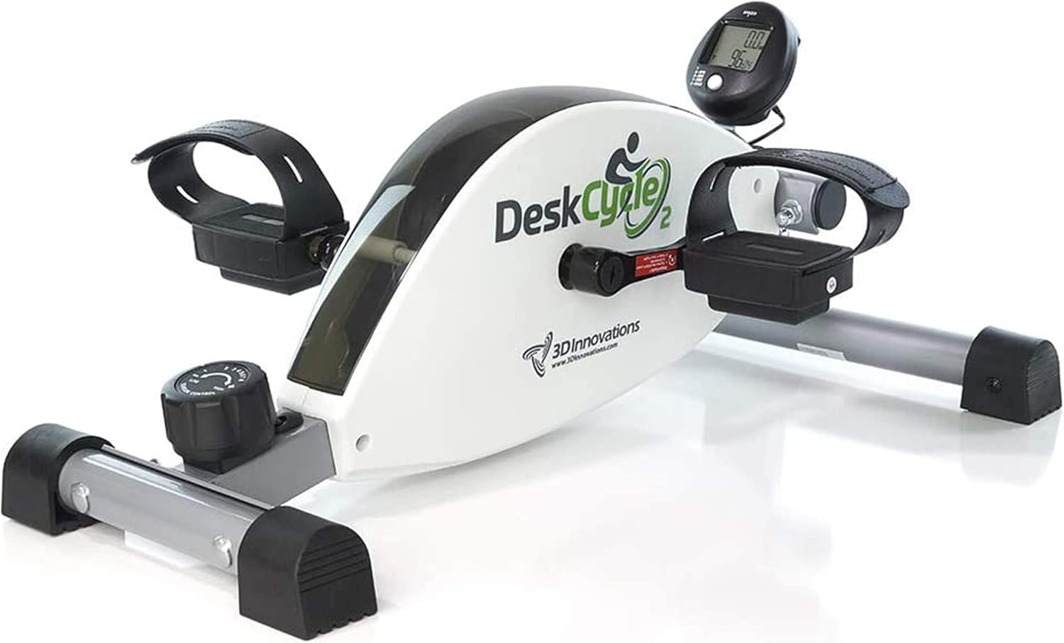 DeskCycle Under Desk Bike Pedal Exerciser - Stationary Bikes for Home & Office - Standard