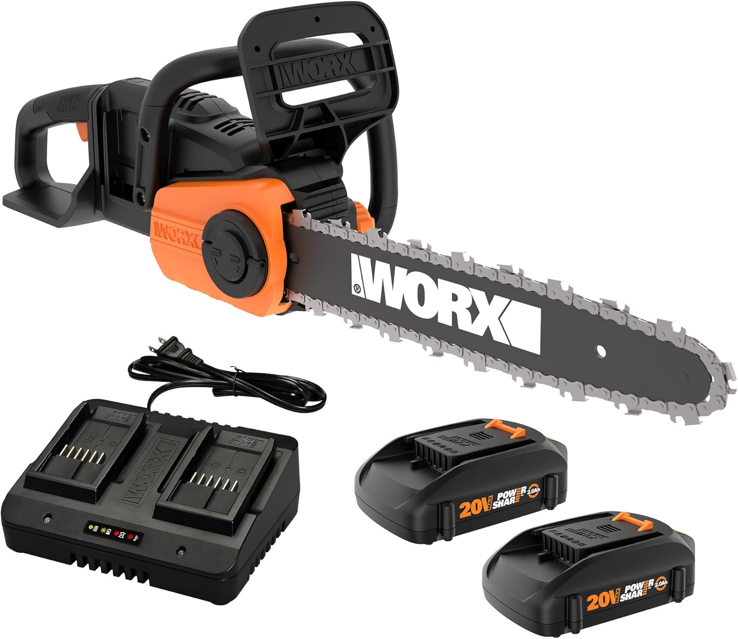Worx 40V 14" Cordless Chainsaw Power Share – WG384