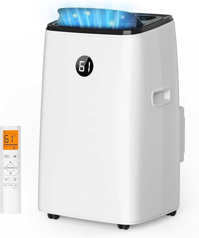 16,000 BTU Portable Air Conditioners Inverter, 42db Quiet