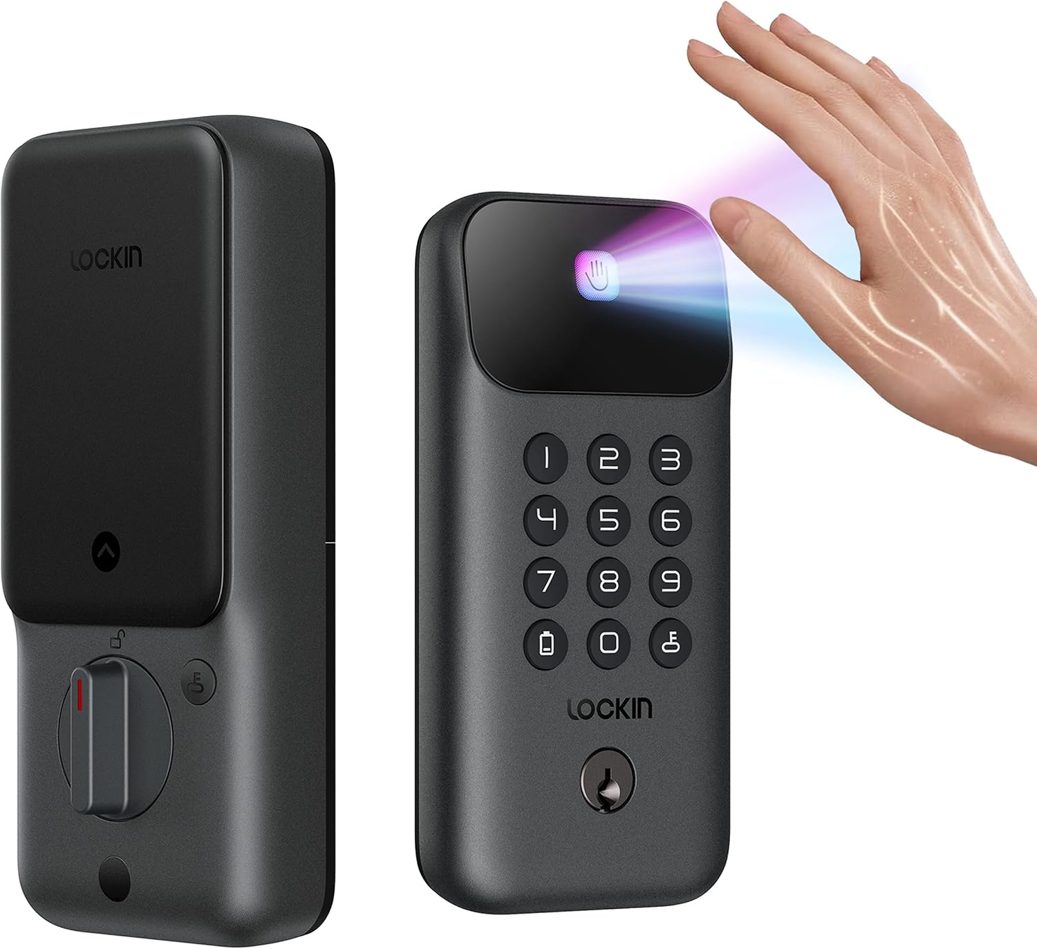 Lockin Venoris Go Smart Door Lock with Palm Vein & Wi-Fi