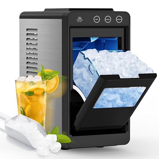COWSAR Ice Maker Countertop, Portable Ice Machine 
