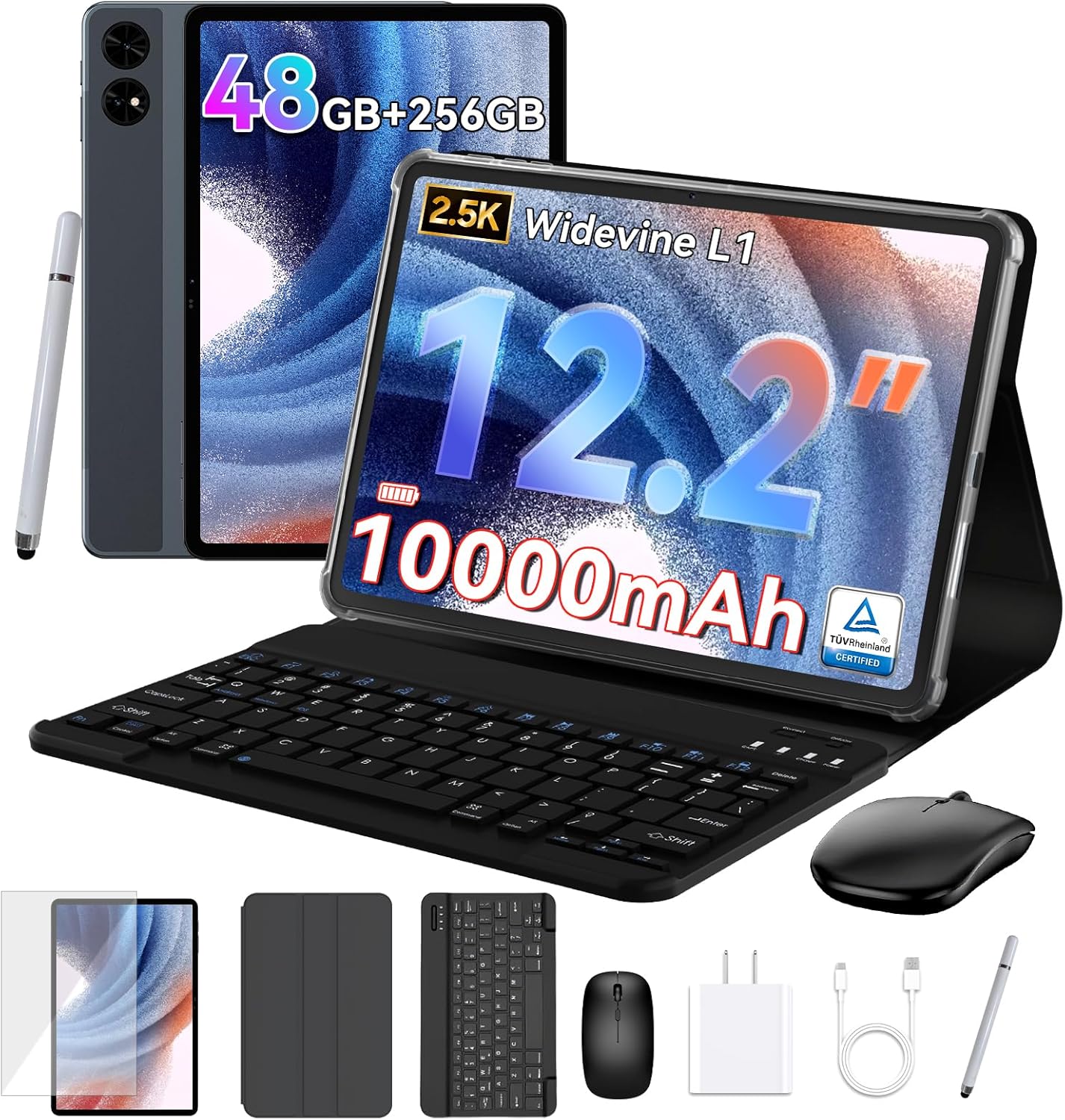 12.2-Inch Android 16 Tablet