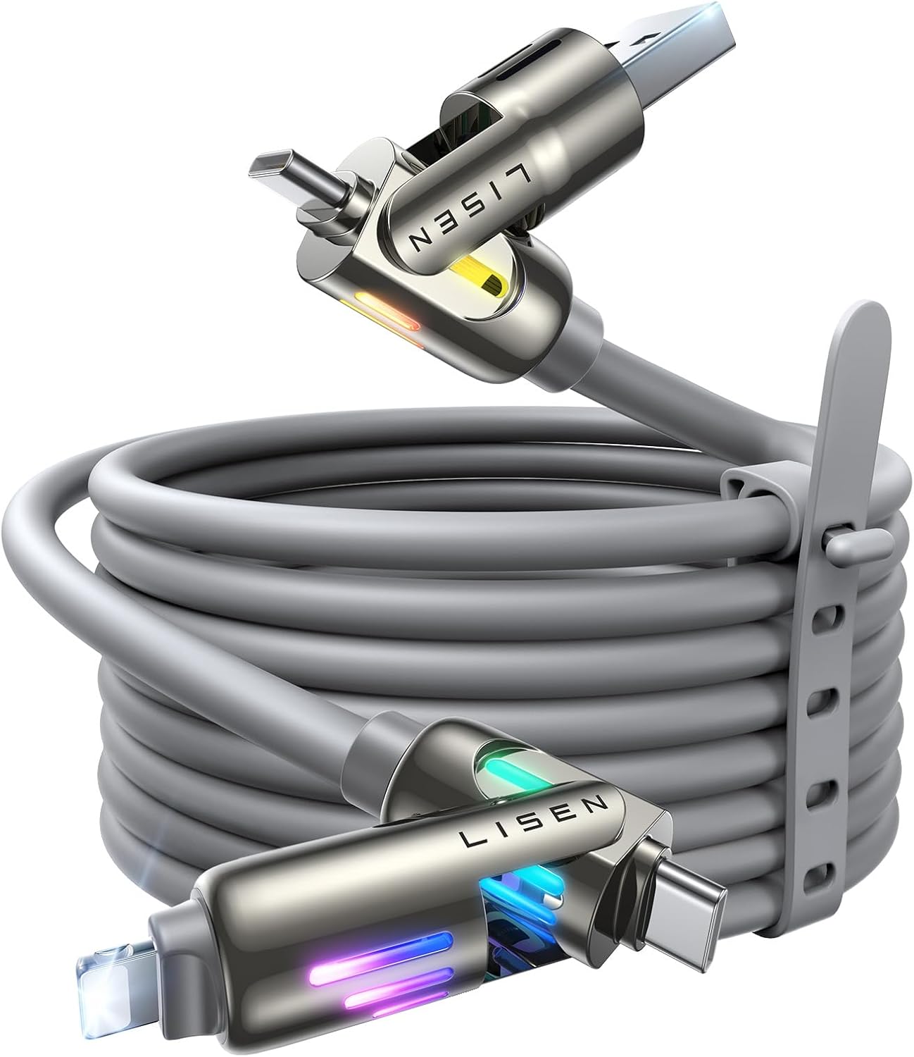 LISEN 4-in-1 Fast Charging Cable 240W